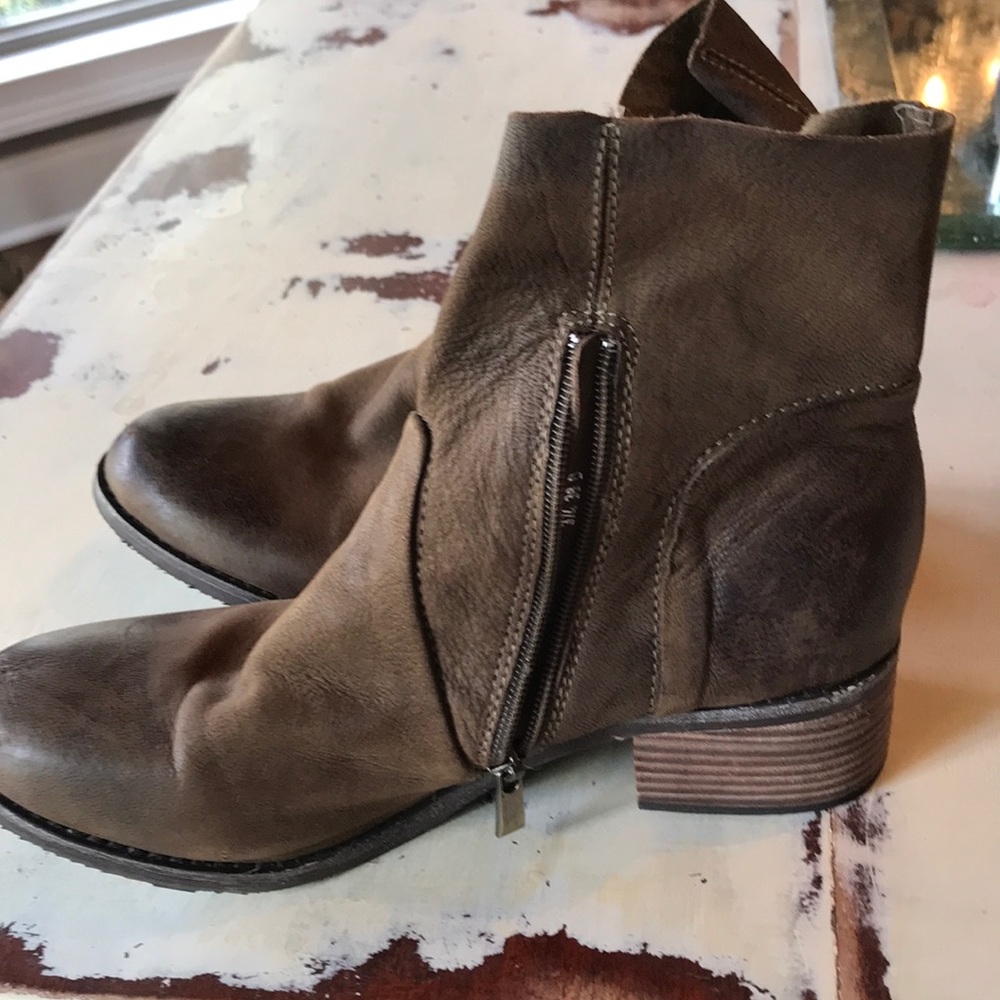 Antelope Block Heel Bootie - image 1